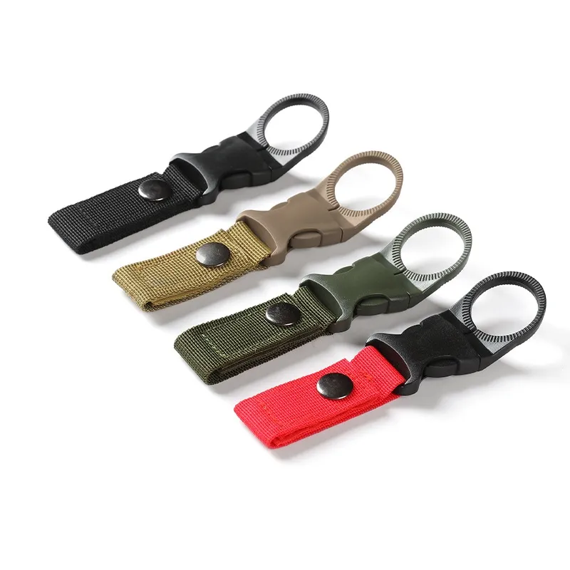 Outdoor Bottle Hanging Buckle Clip Portable Water Bottle Holder Clip for Camping Hiking Mountaineering