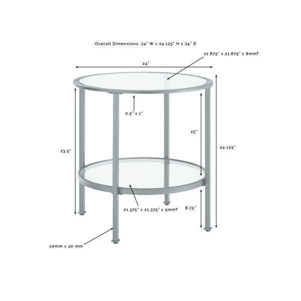 Aimee 4Pc Coffee Table Set