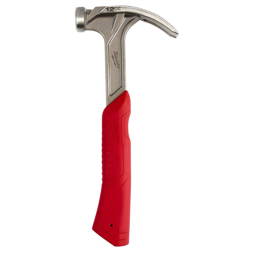 MW 12 oz. Smooth Face Hybrid Claw Hammer 48-22-9019