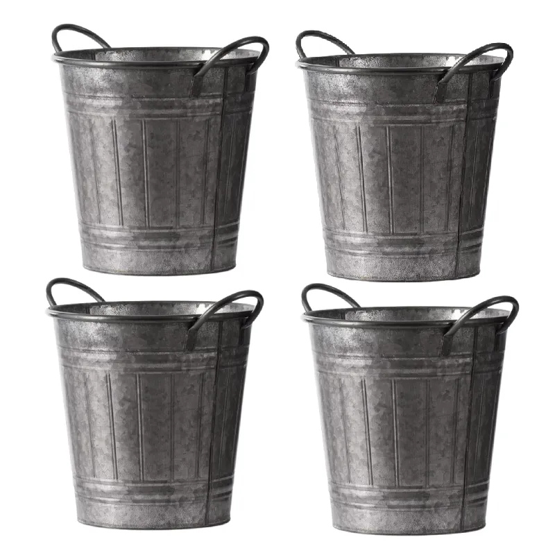 Manufacturer Of Best Quality Metal Garden Planter Outdoor Decoration Galvanized Flower Pots   Planters