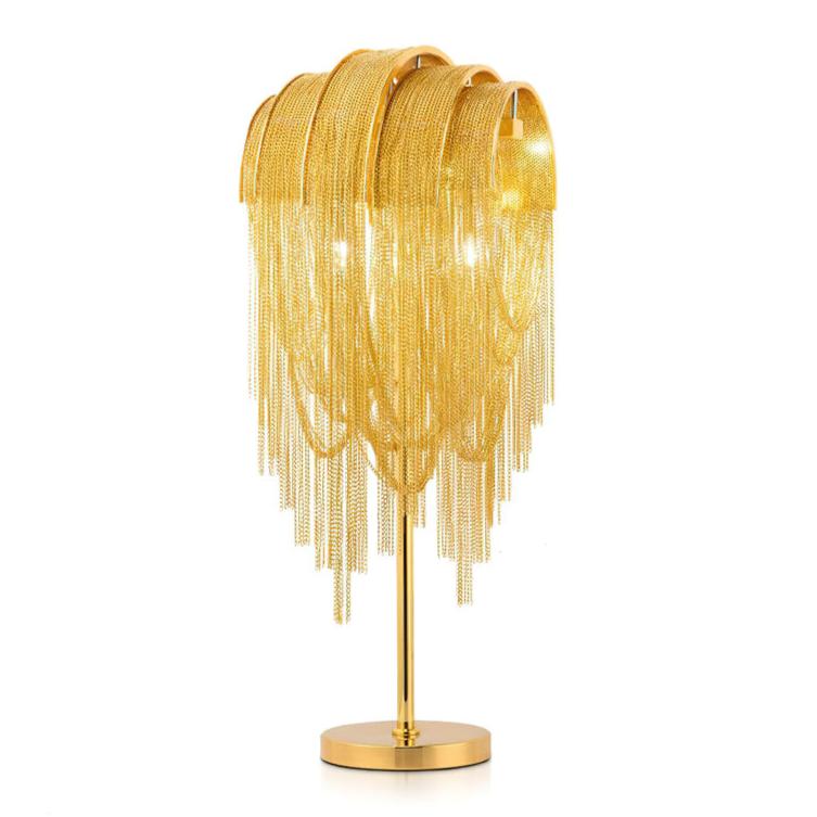 Chains Tassel Table Lamp