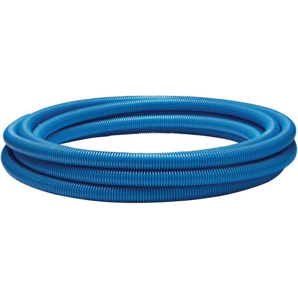 Carlon 12 in. x 25 ft. Electrical Nonmetallic Tubing Conduit Coil Blue 12005-025