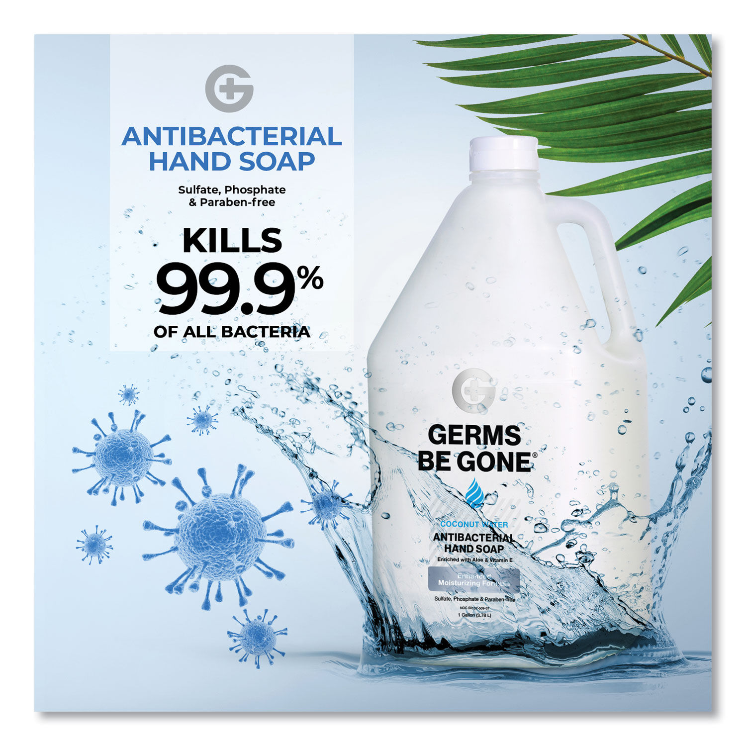 Antibacterial Hand Soap by Germs Be Goneandreg; OMD80814EA