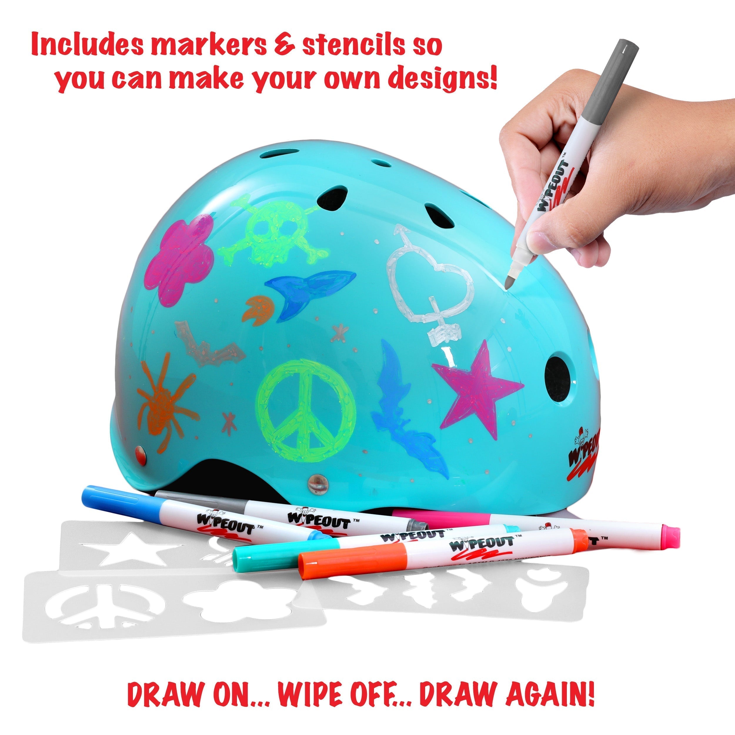 Wipeout™ Dry Erase Helmet