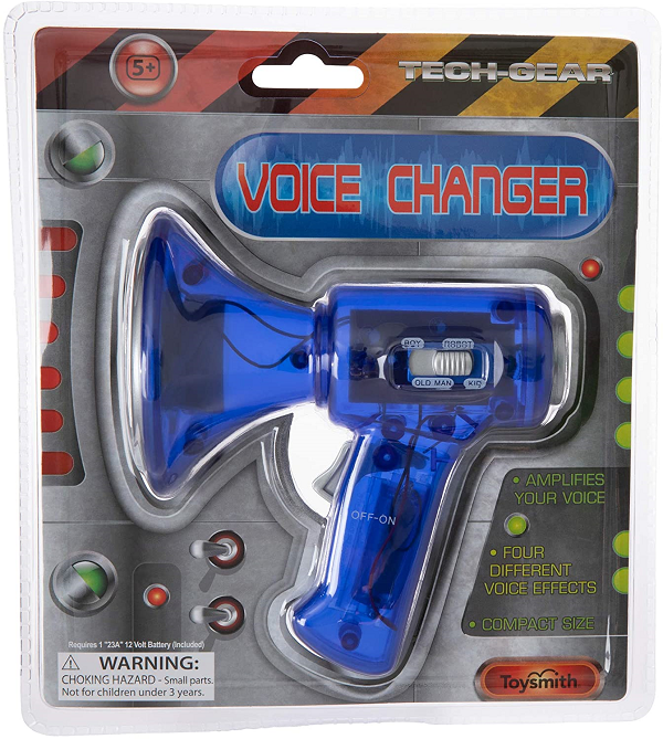 Toysmith Tech Gear Multi Voice Changer (6.5-Inch)