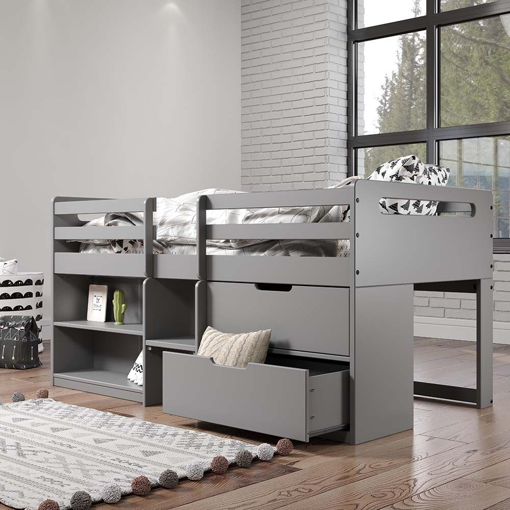 Fabiana Twin Loft Bed  -  BD01375