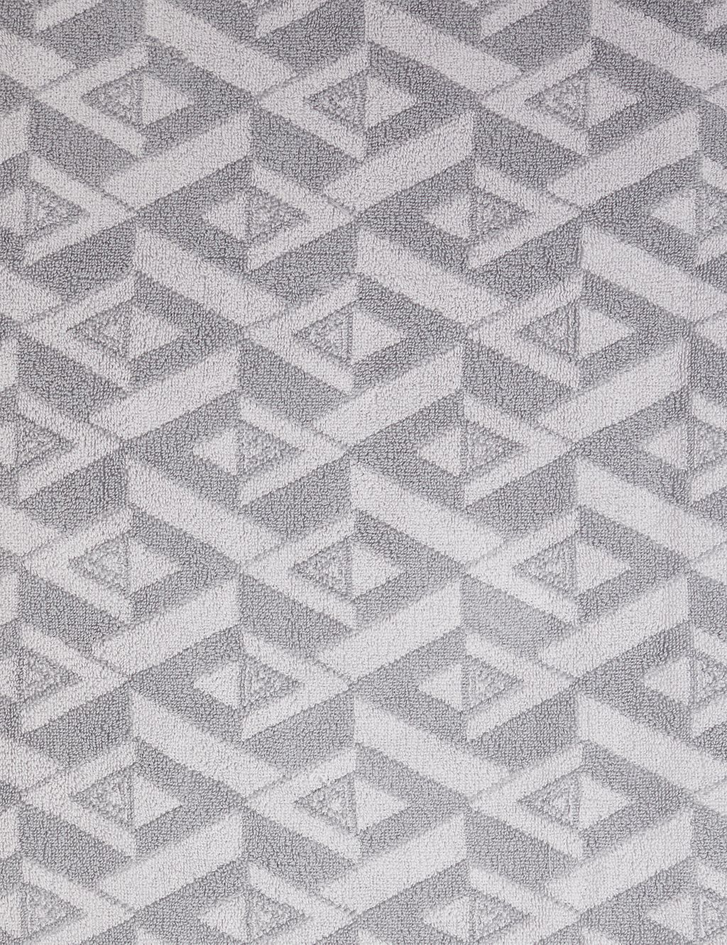 Pure Cotton Geometric Towel