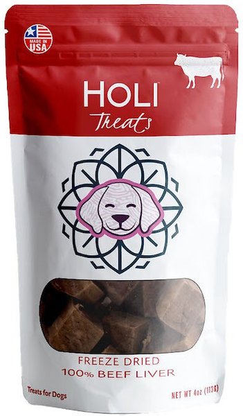 HOLI Beef Liver Grain-Free Freeze-Dried Dog Treats