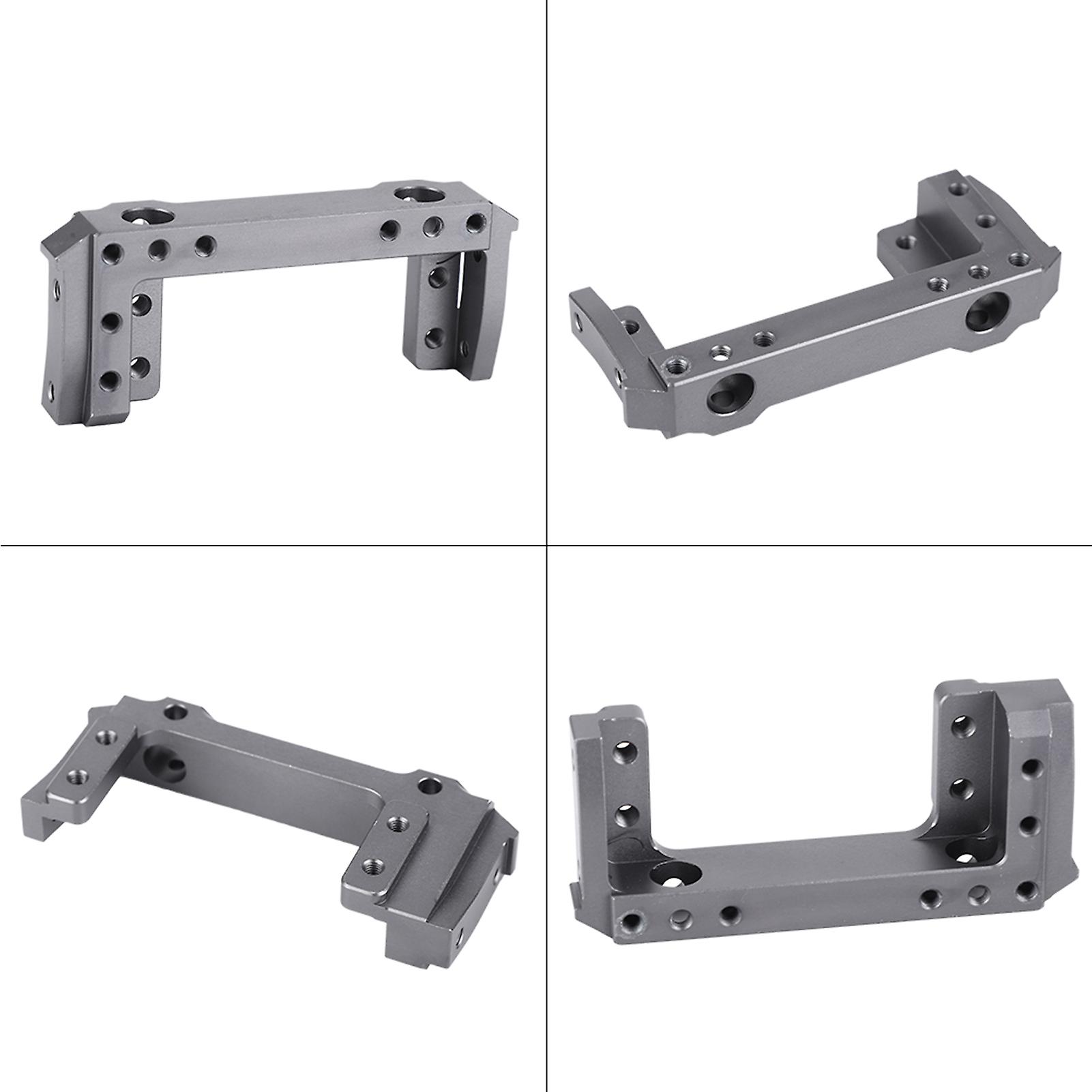 Aluminium Alloy Rc Front Beam Bumper Mount Bracket Fit For Axial Scx10 Ii Ax90047 Ax9004 Partsblack