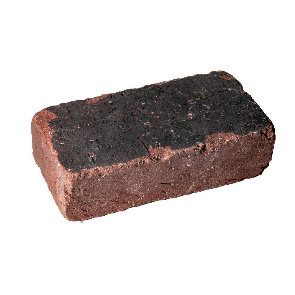 Mutual Materials 8 in. x 4 in. 2.25 x in. Rustic Red Clay Paver (240-Pieces53 sq. ftPallet) RRC0126CMI