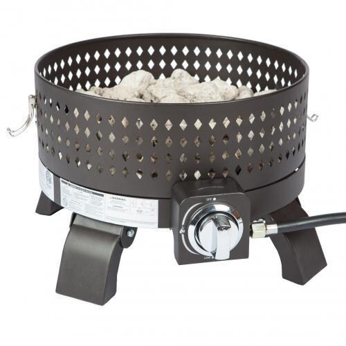 Ultimate Patio 19-Inch 60，000 BTU Propane Portable Fire Pit Campfire