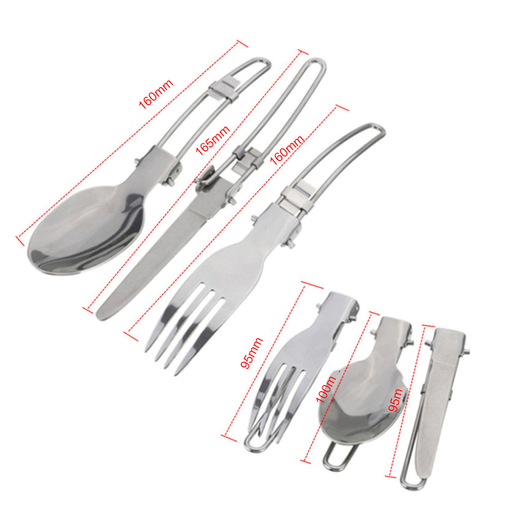 Lixada Ultralight Camping Cookware Utensils outdoor tableware set Hiking Picnic Backpacking Camping Tableware Pot Pan 1 2persons