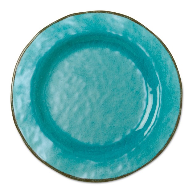 Tagltd Veranda Melamine Dinner Plate Set Of 4