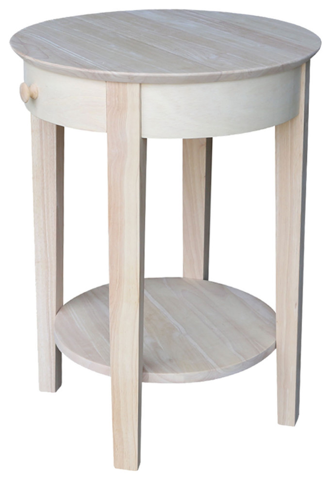 Mission Entry Table   Transitional   Side Tables And End Tables   by International Concepts  Houzz