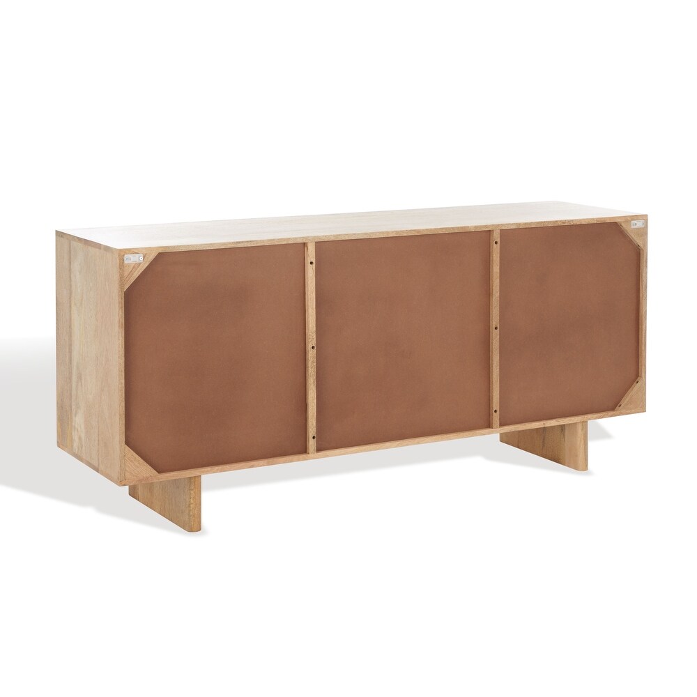 SAFAVIEH Couture Collection Oliviaclara Natural Wood Sideboard   63\