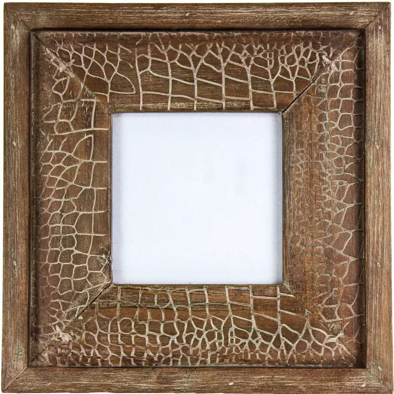 Brown 4x4 Wood Picture Frame