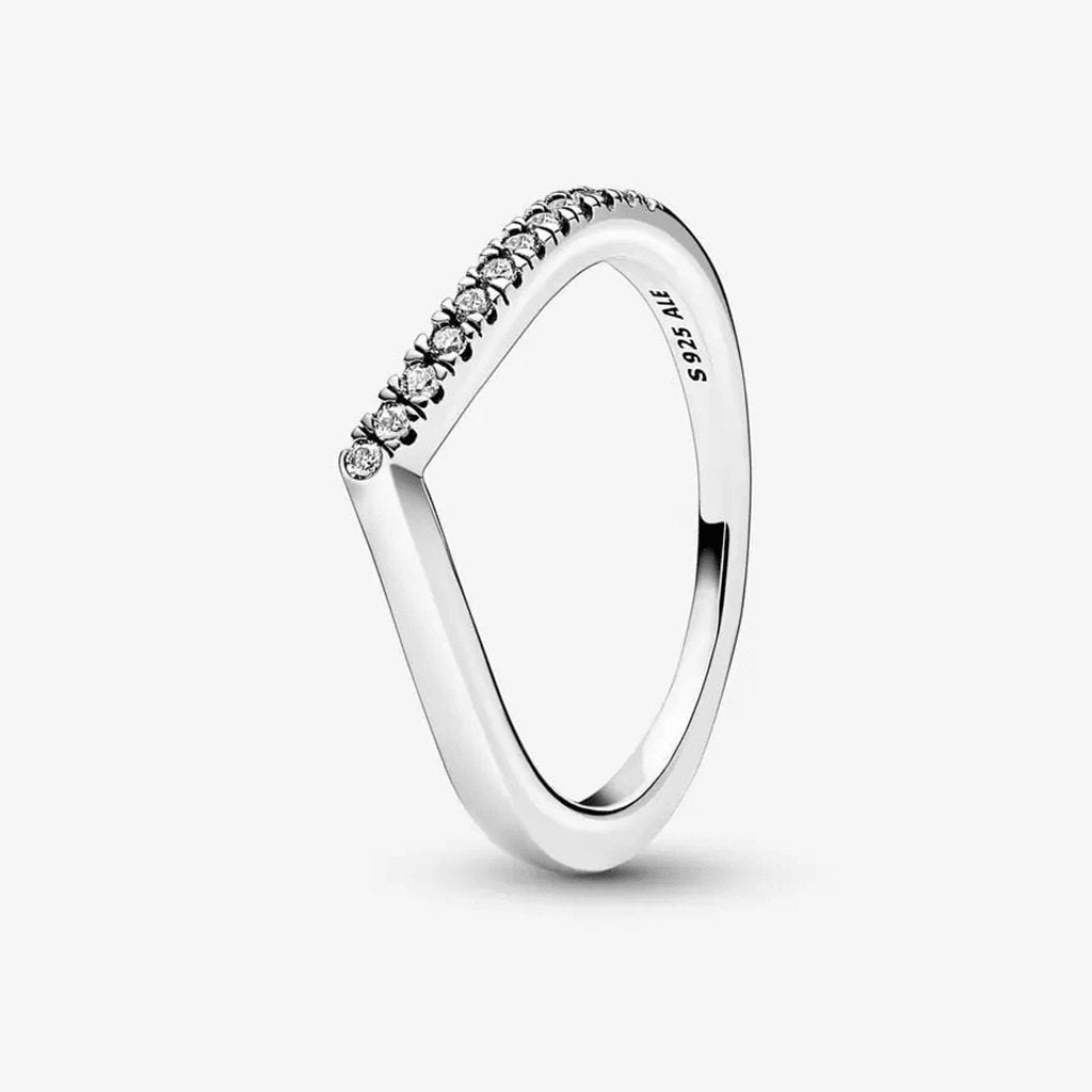 PANDORA  Pandora Timeless Wish Half Sparkling Ring