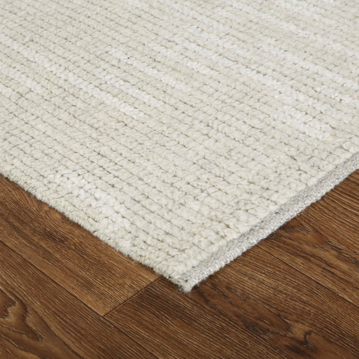 Rheed Solid Color Solid Ivory Rug