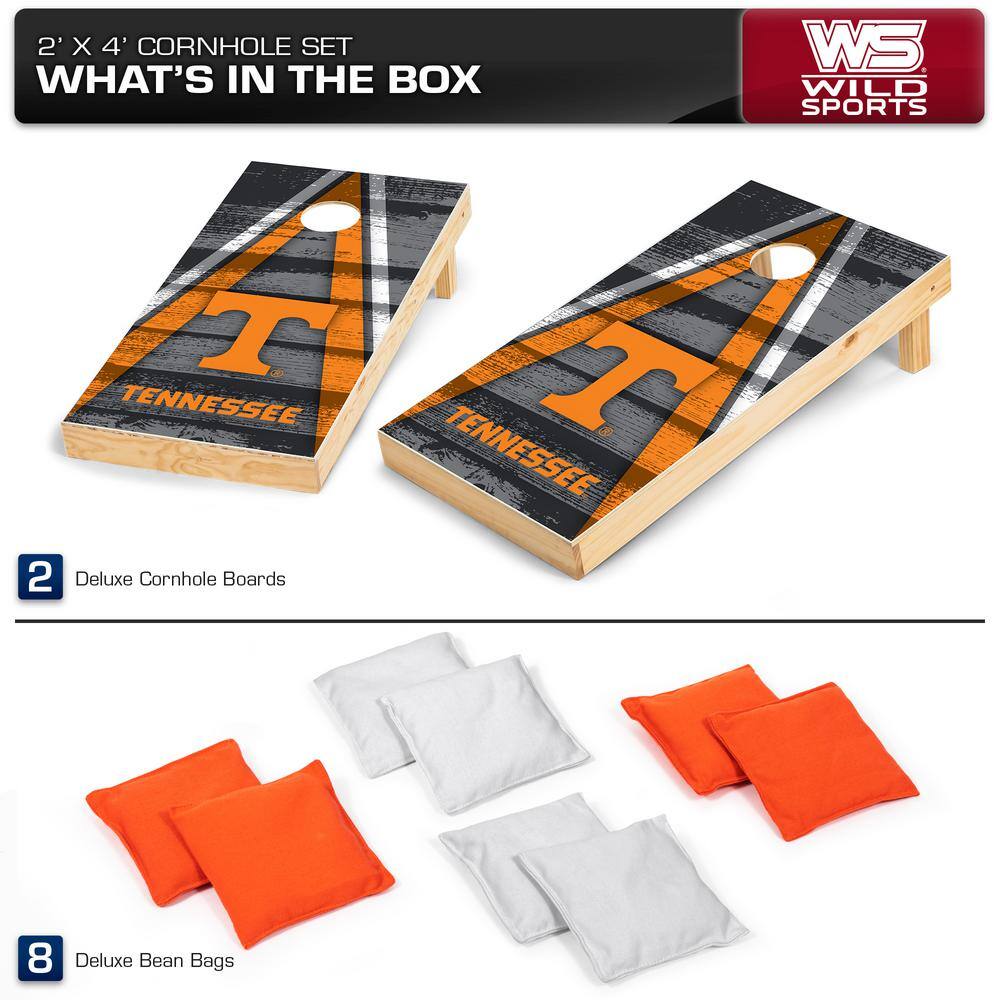 Wild Sports Tennessee Volunteers 24 in. W x 48 in. L Cornhole Bag Toss 1-16047-VT812XD