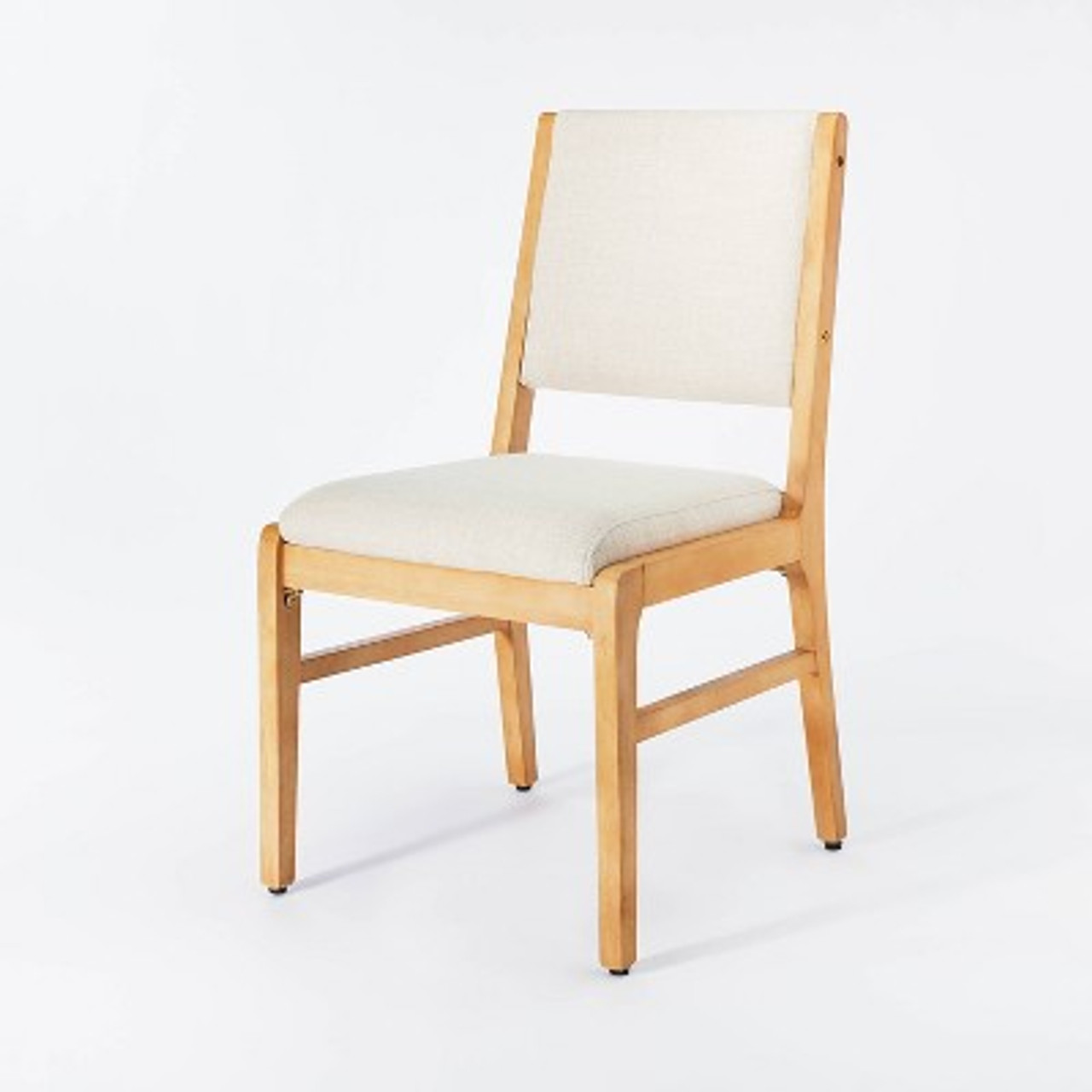 Centerville Wood Dining Chair with Upholstered Seat/Back Linen - Threshold designed with Studio McGee