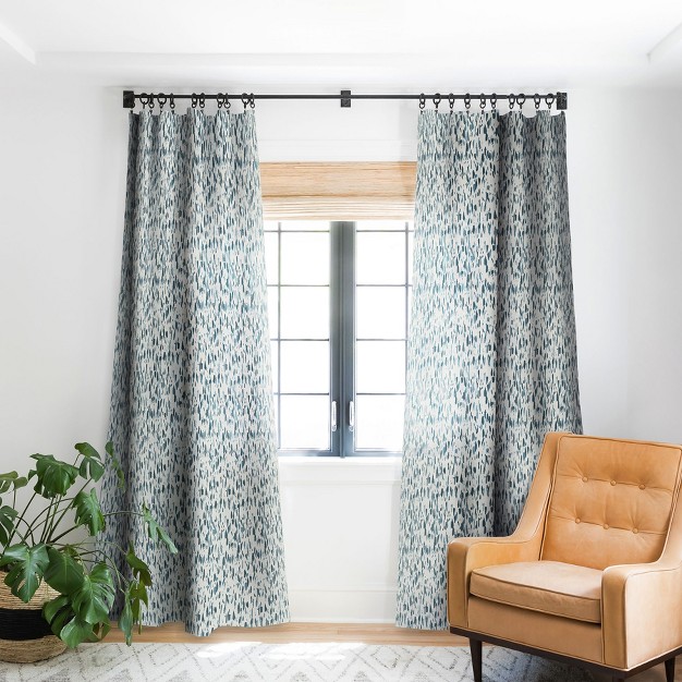 1pc Blackout Window Curtain Panel Deny Designs