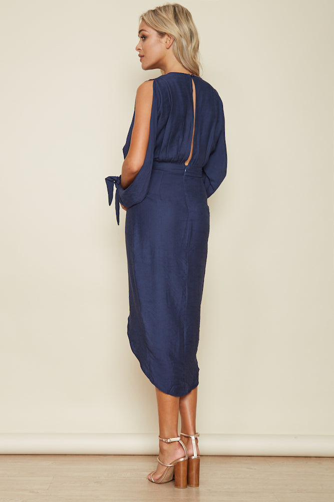 Love On The Brain Maxi Dress Navy