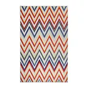 Superior Modern Zigzag Indoor/ Outdoor Area Rug