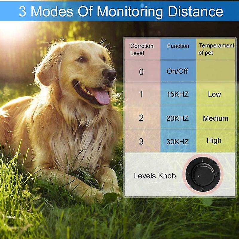 Waterproof safe ultrasonic dog anti barking device