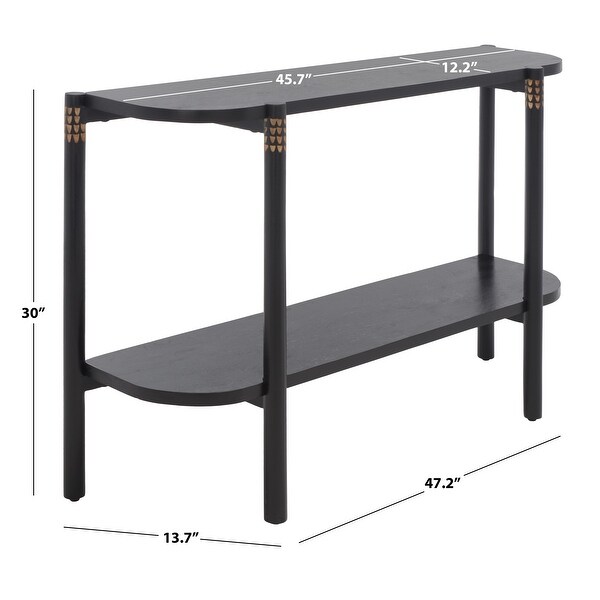 SAFAVIEH Errington Console Table - 47 in. W x 14 in. D x 30 in. H