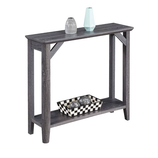 Winston Hall Table With Shelf Breighton Home