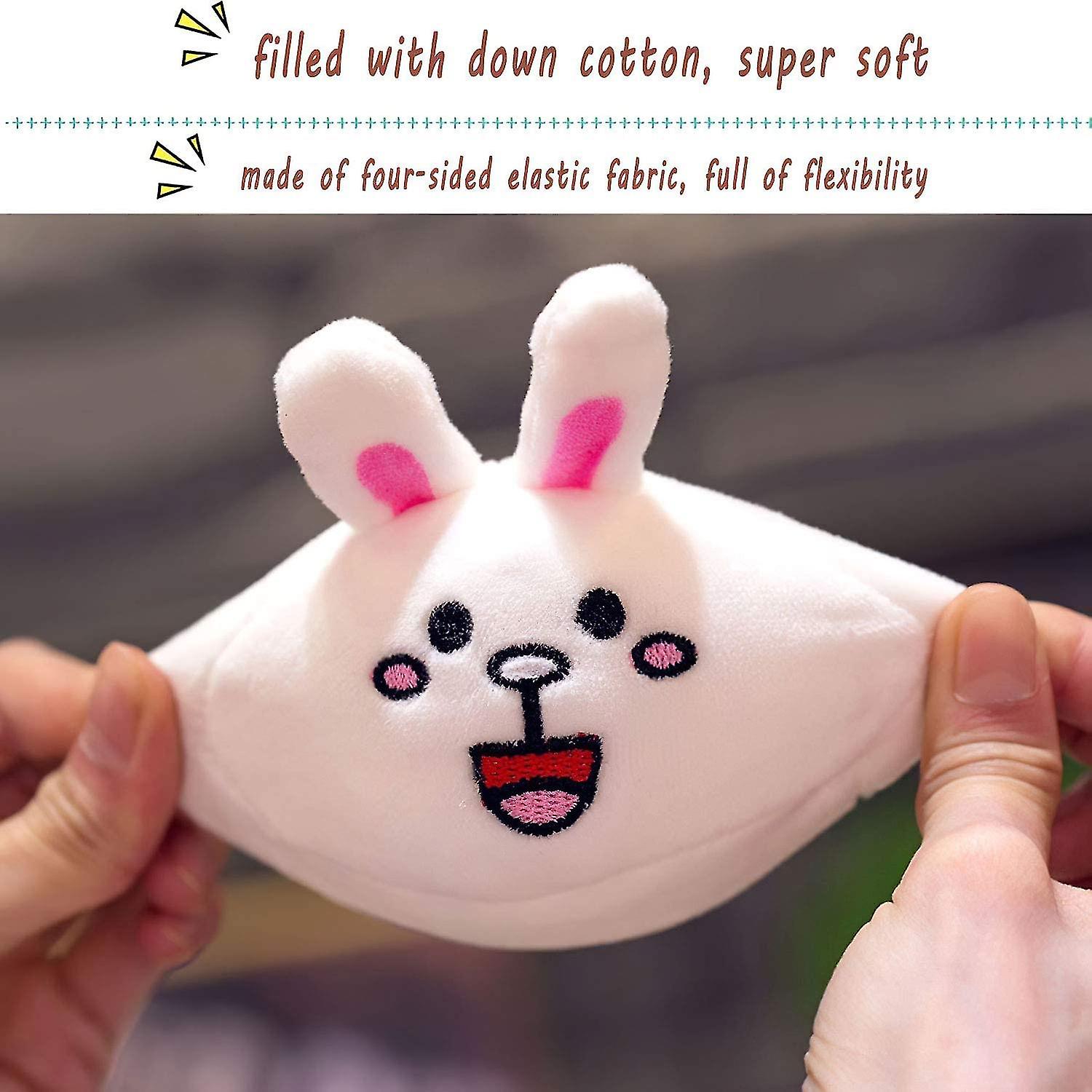 Cute Snack Pillow Stuffed Animal Toy Pudding Decoration Removable