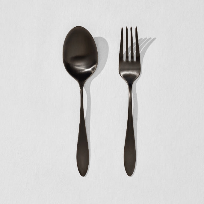 flatware serving set