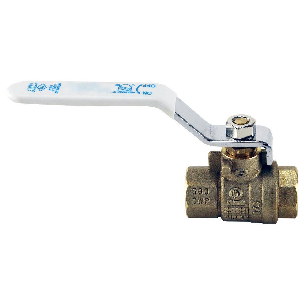 Apollo 14 in. Lead Free Brass FNPT x FNPT Full-Port Ball Valve 94ALF10101A