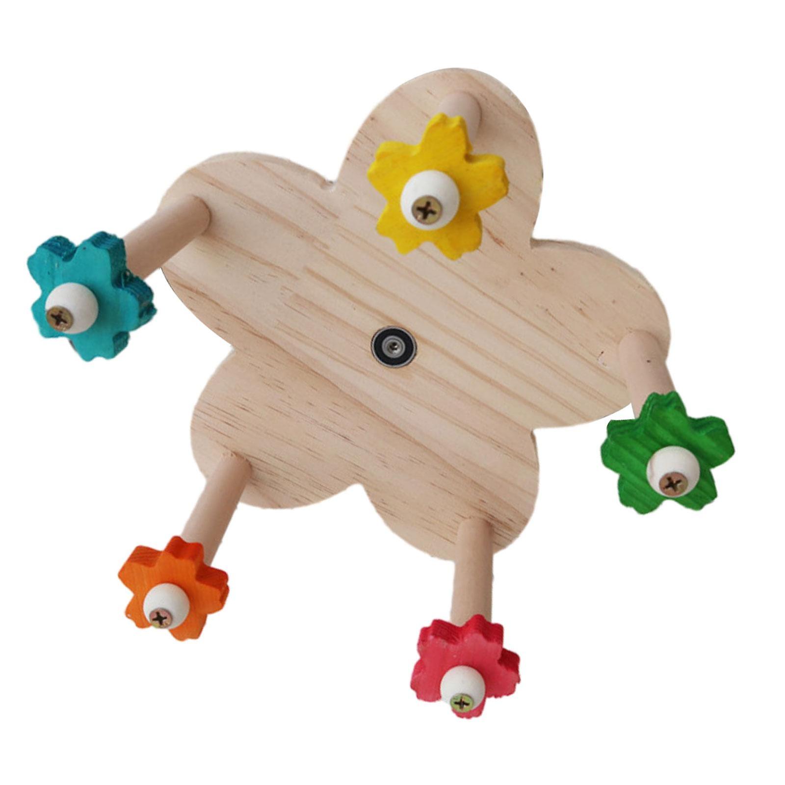 Bird Parrot Perch Wheel Toy Durable For Cockatiels Parakeet Parrot Lovebirds