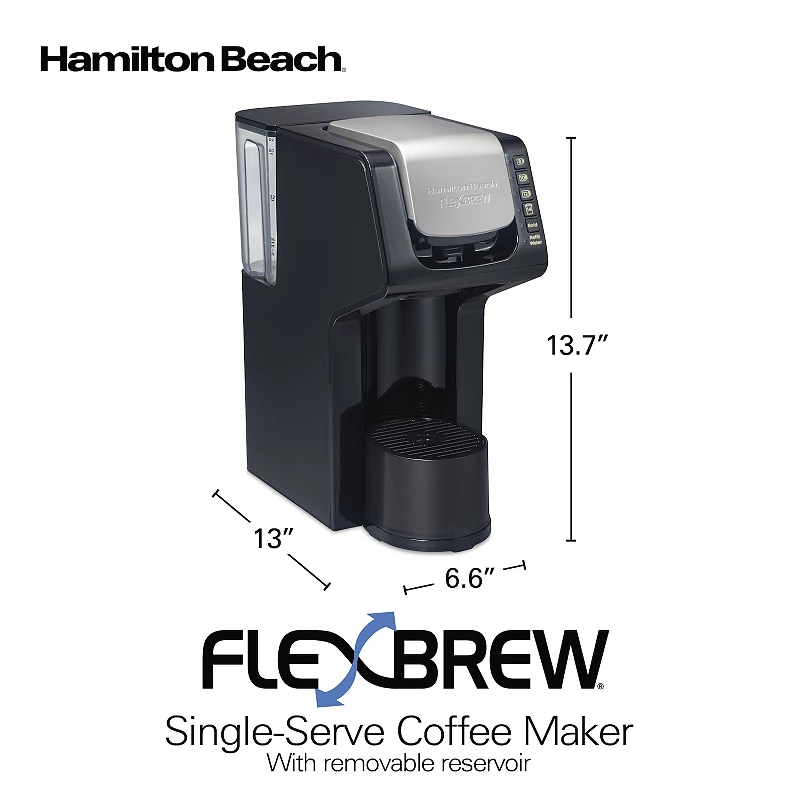 Hamilton Beach Flexbrew Plus Single-Serve Coffee Maker