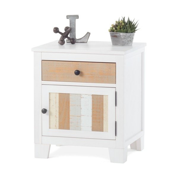 Forever Eclectic Rockport Nightstand - Sandstone