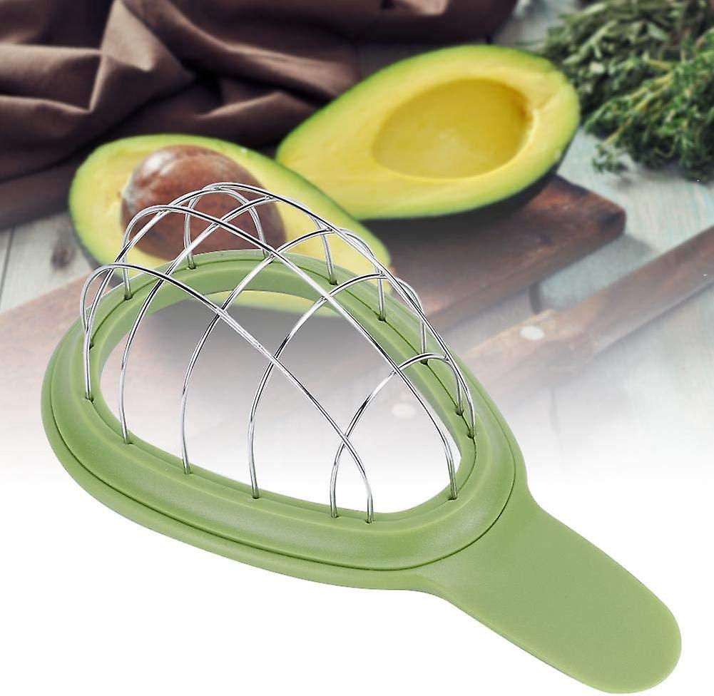 Stainless Steel Avocado Cuber And Dicer Tool Avocado Chunks Slicer For Avocados One Size Dicing Fruit Salad Kitchen Gadget Tool