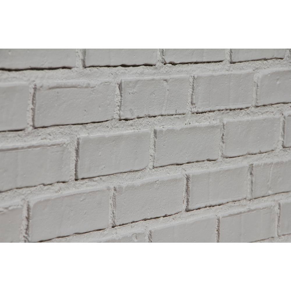 TRITAN BP 43.5 in. x 24 in. Polyurethane Interlocking Siding Panel in Coconut White BB-4824-CWE