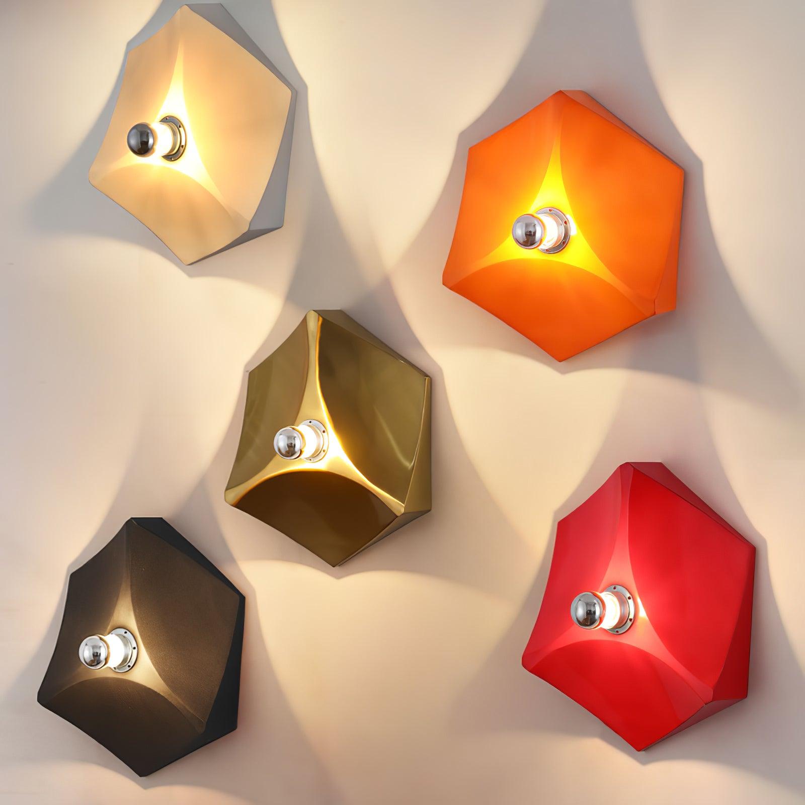 Pentagon Combination Wall Lamp