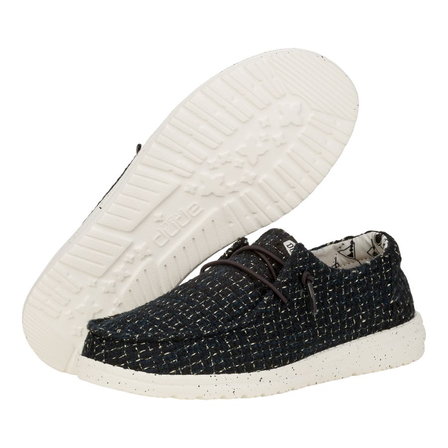 Wendy Black Sparkle - Black/White