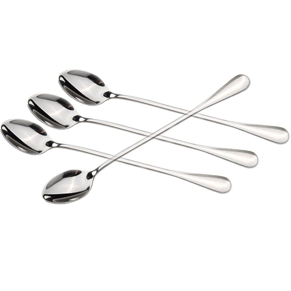 6Pcs Stainless Steel Teaspoons