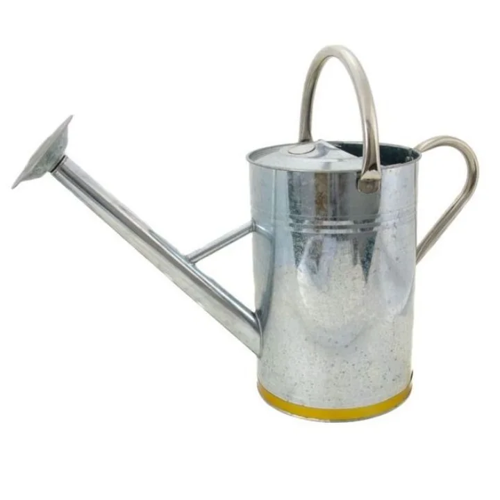 Hot Selling Home Garden Daily Usage Galvanized Water Can Iron Metal Unique Design Custom Shape Watering Can Supply By India