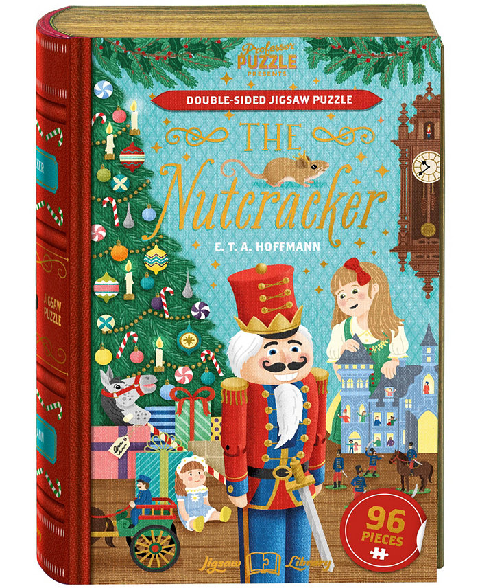 University Games Professor Puzzle E.T.A. Hoffmans the Nutcracker Double-Sided Jigsaw Puzzle  96 Pieces