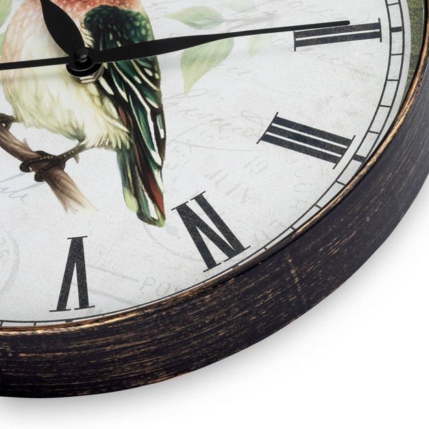 Wall Clock With Bird Themed Dial Westclox