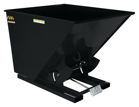 Vestil D 200 MD BLK SG Self Dump Hopper Md 2 Cu Yd...