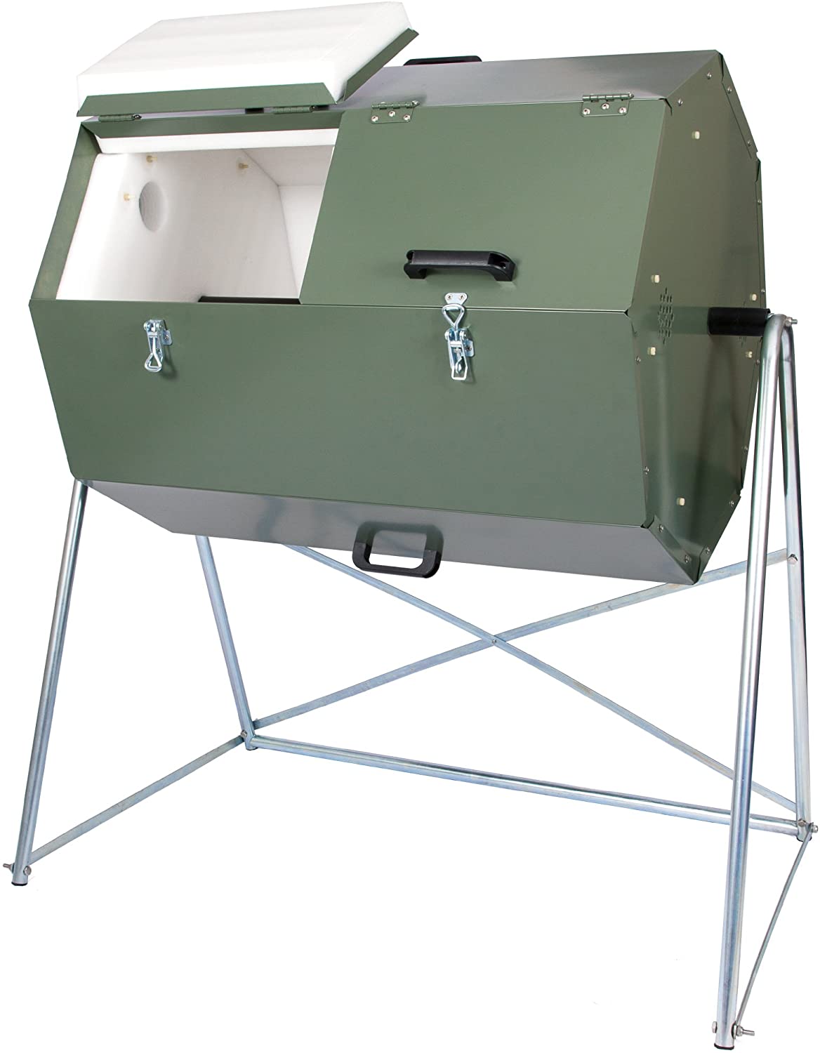 70 Gallon Tumbling Compost Bin Tumbler