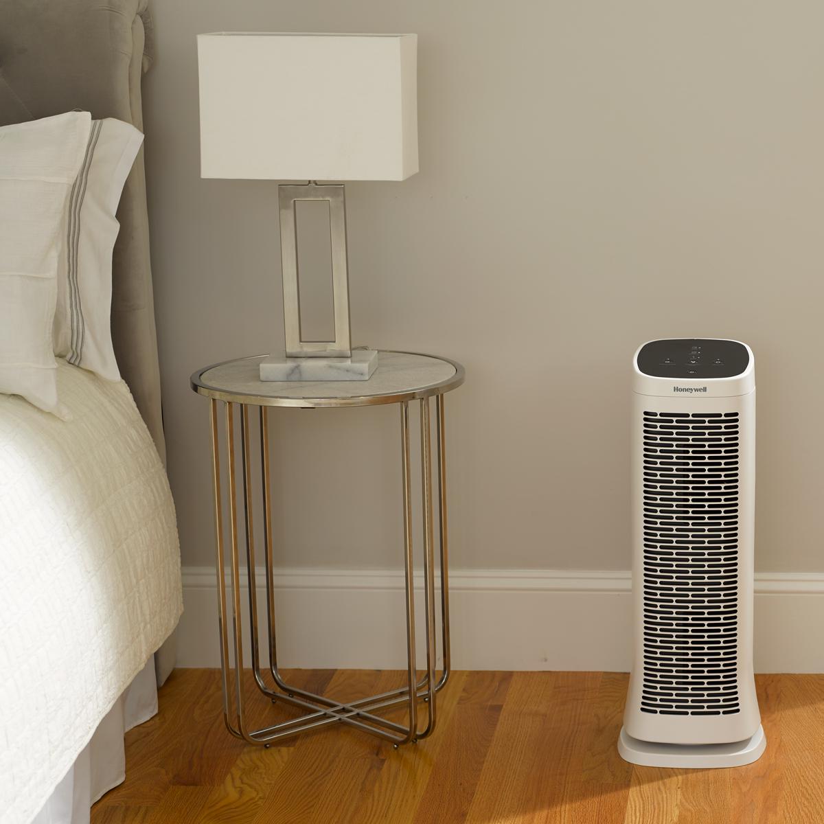 Honeywell Air Genius 3 Air Purifier， Medium-Large Rooms (225 sq.ft)， HFD300， White