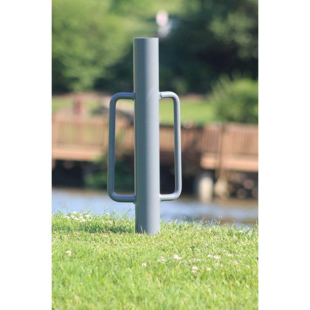 Ashman Online, 24 inch Heavy Duty, Post Driver, Smooth Finish, Rammer for Installing Fence Posts.