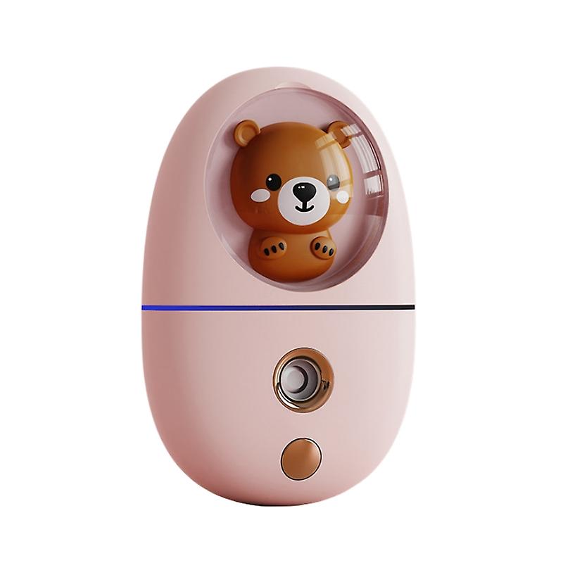 Cold Spray Water Meter Usb Charging Nano Spray Mini Facial Moisturizing Beauty Humidifier Pink