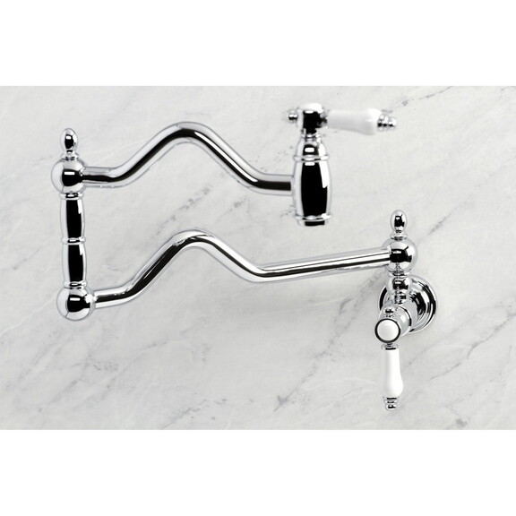 Kingston Brass Bel Air Wall Mount Pot Filler  Matt...